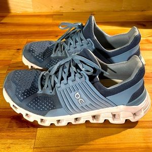 Womens On Running Cloud Shoes - Blue s 8